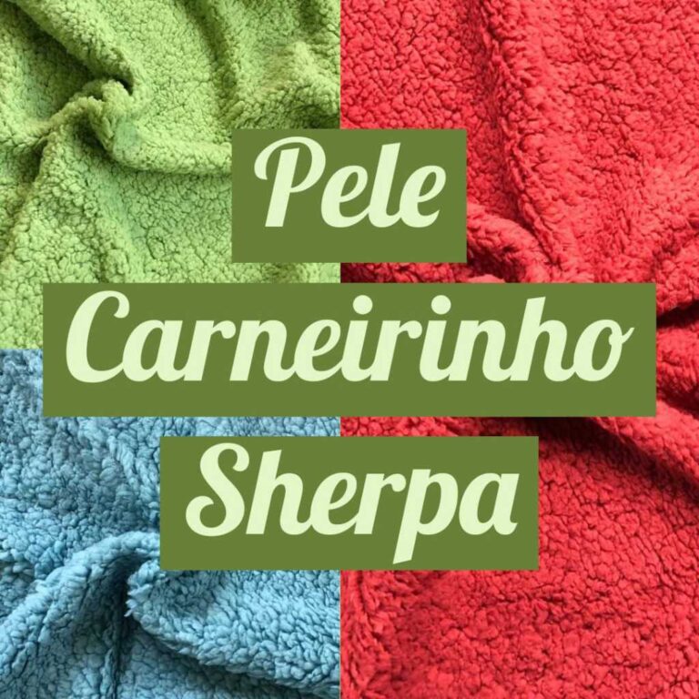 TECIDO PELE CARNEIRINHO SHERPA OU CARAPINHA (1M X 