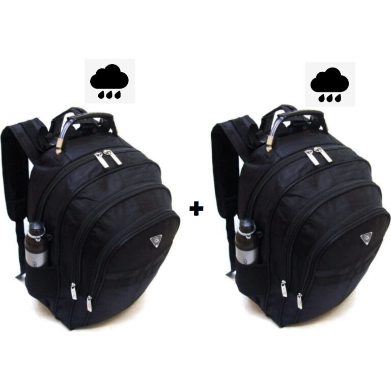 Kit 2 Mochilas Viagem Impermeável Reforçada