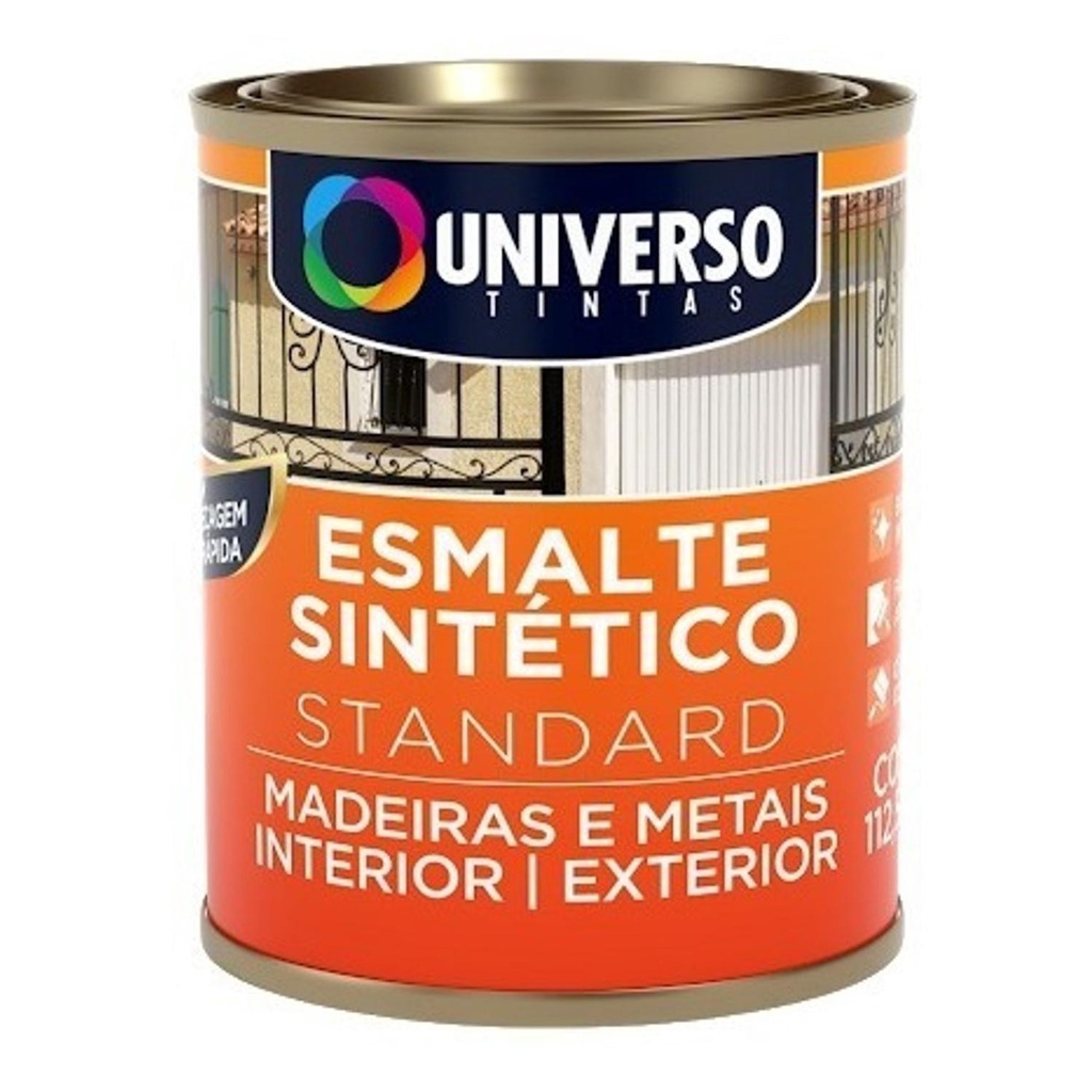 Tinta Esmalte/Óleo Sintético 225ML – UNIVERSO (MADEIRA, METAIS E FERROS)