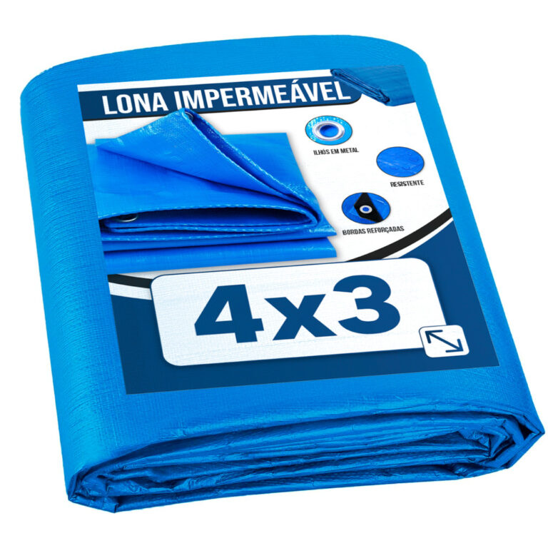 Lona Plástica de Proteção Cobertura Impermeáve
