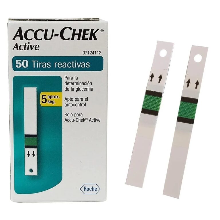 Tiras Para Controle De Glicemia Accuchek Active Co
