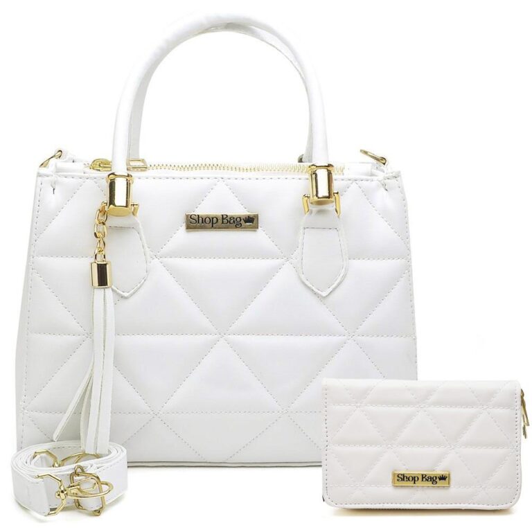 Kit Bolsa e Carteira Feminina ShopBag Dubai