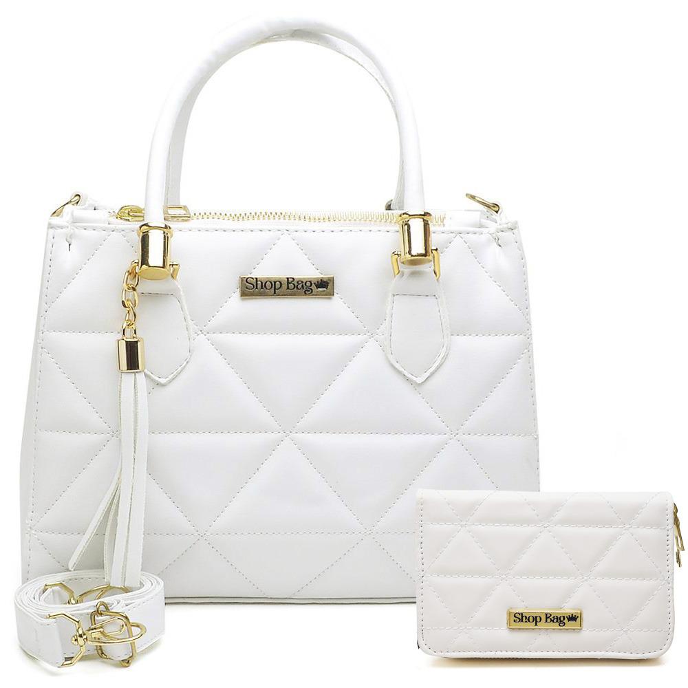 Kit Bolsa e Carteira Feminina ShopBag Dubai