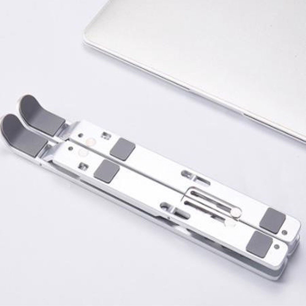Suporte para laptop, suporte de metal portátil para laptop, telefone e tablet Su