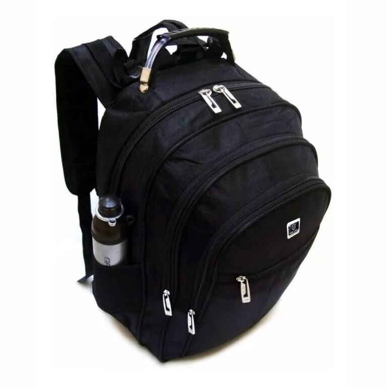 Mochila Reforçada Escolar-Faculdade PRETA ENVIO 2