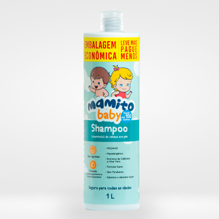 ShampooSabonete Liquido Infantil 1 Litro MAMITO BA