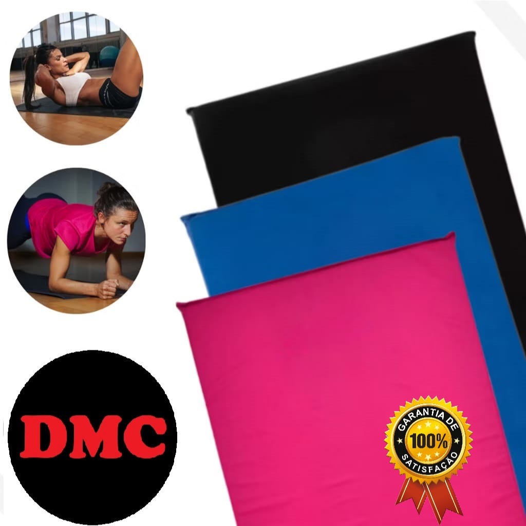 Colchonete Academia Treino Fitness Abdominal espuma D26 *90x40x2cm*