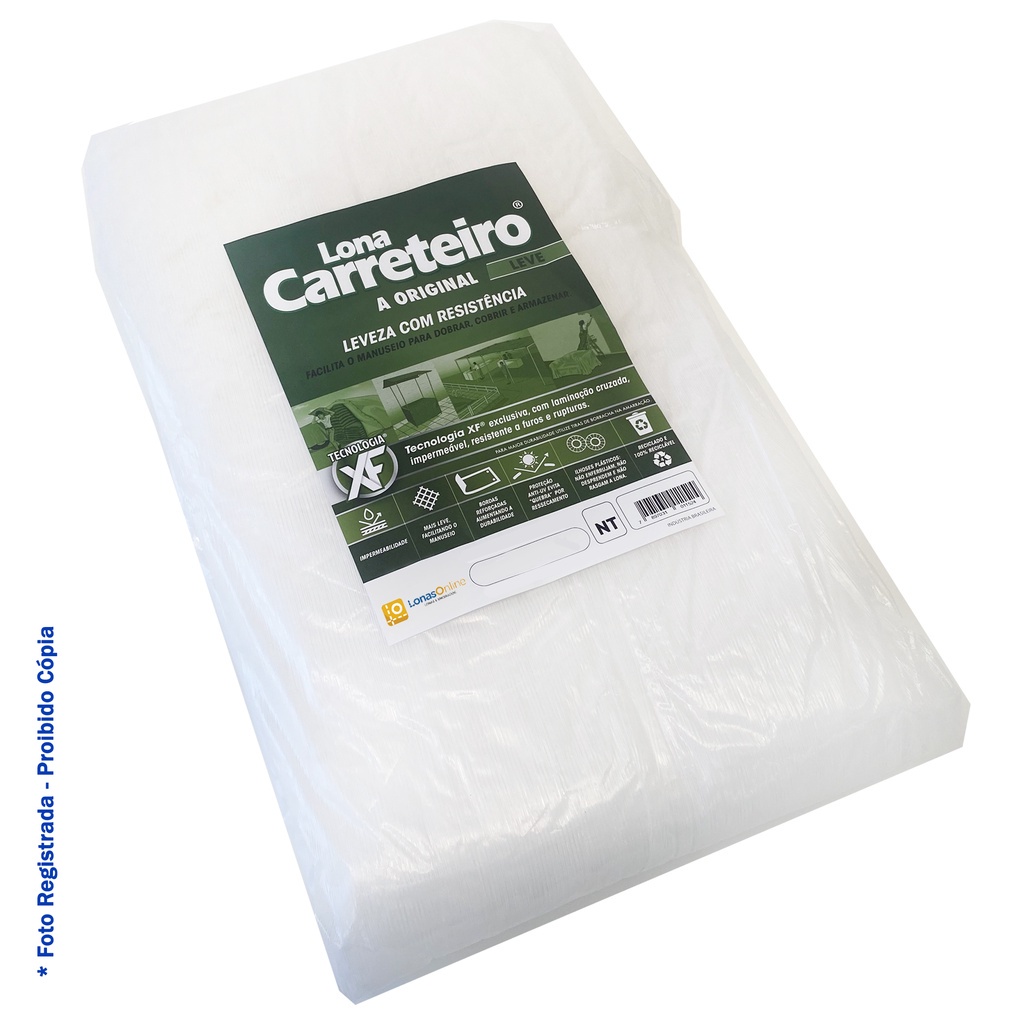 Lona Carreteiro Leve 3×2 Transparente 100 Micras Multiuso Impermeável