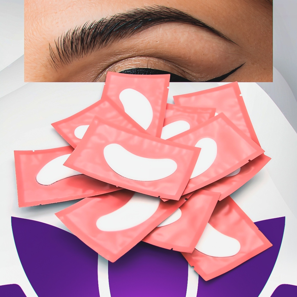 Kit 600 Adesivos Gel Pad Protetor Pálpebras Alongamento Adesivos Olho p/ Enxerto Cílios(300 Pares)