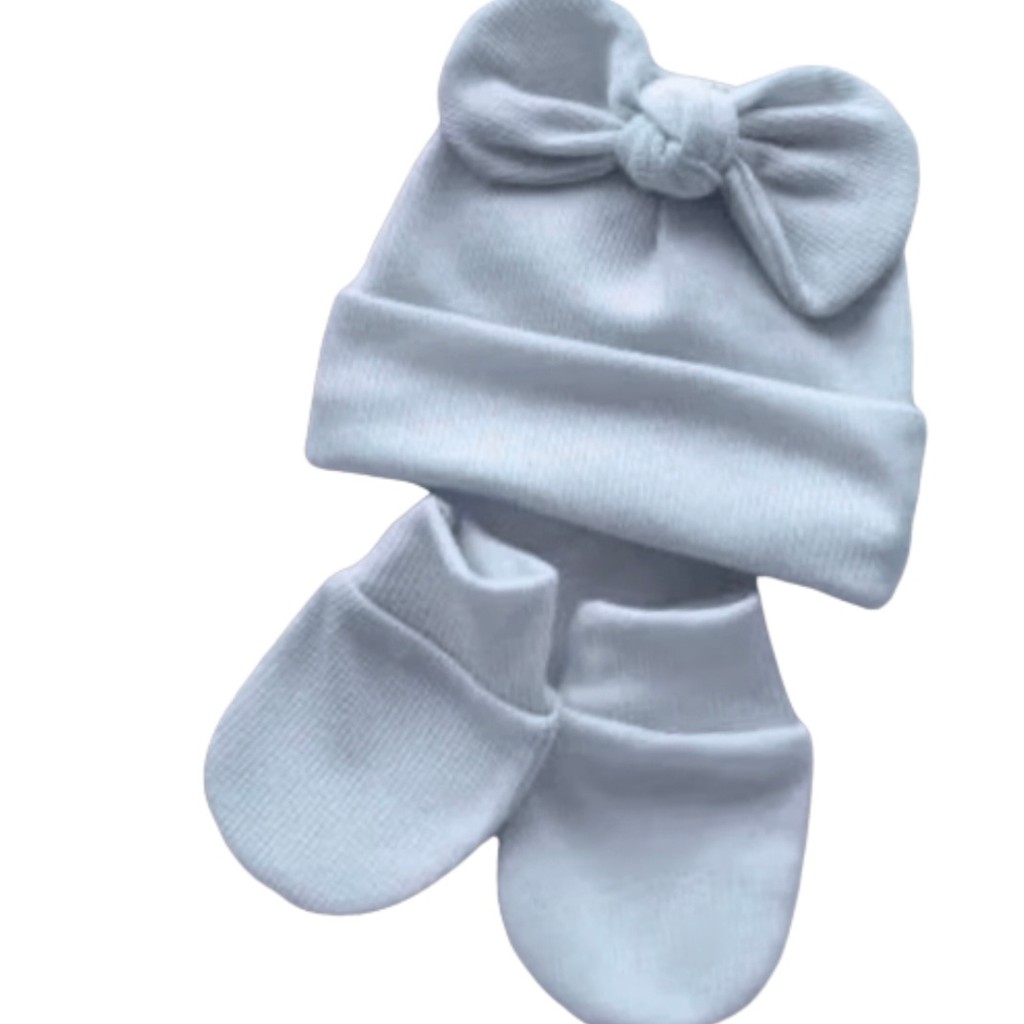 kit touca e luva fofura