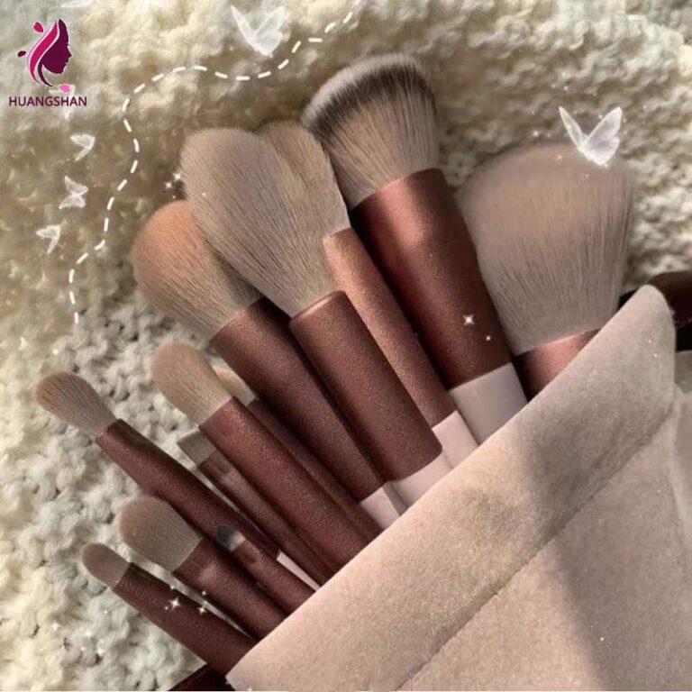 Kit 13 Pçs Pincéis De Maquiagem Contorno Kabuki 