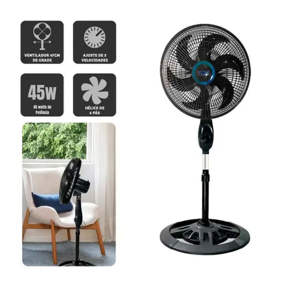 Ventilador de Torre | Ventilador de Mesa | Ventilador de Teto com Luz | Ventilador de Teto Silencios