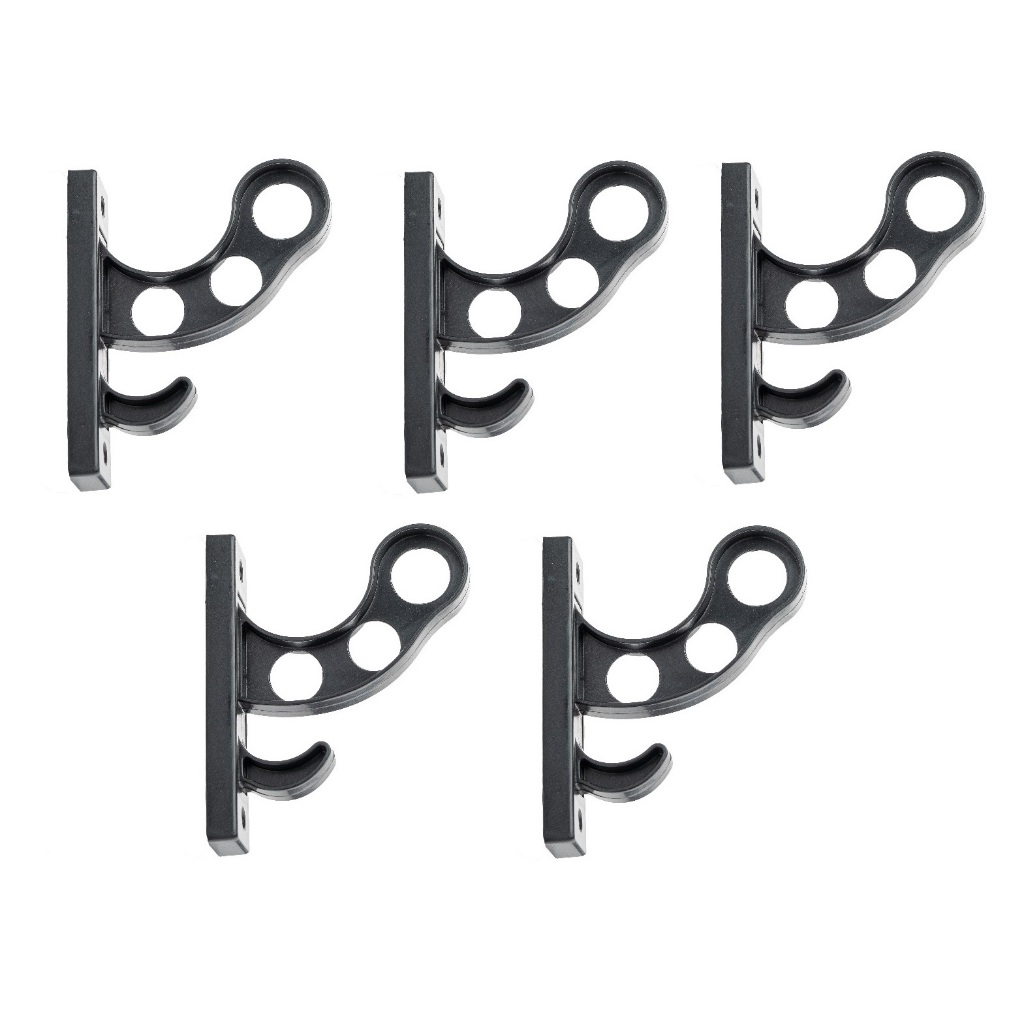 Kit 5 Suporte De Parede Para Pendurar Capacete E Acessórios