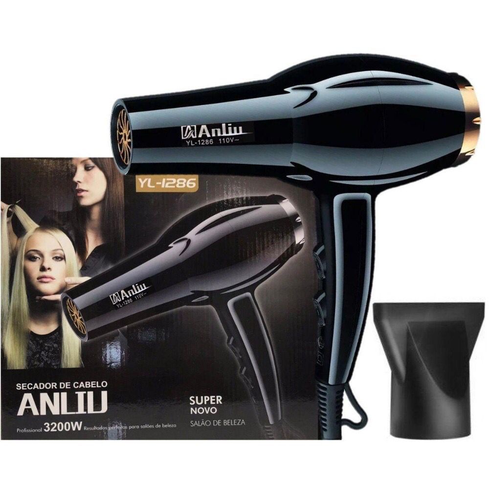 Secador de Cabelo 110v Profissional 3200W –  Voltagem 110v