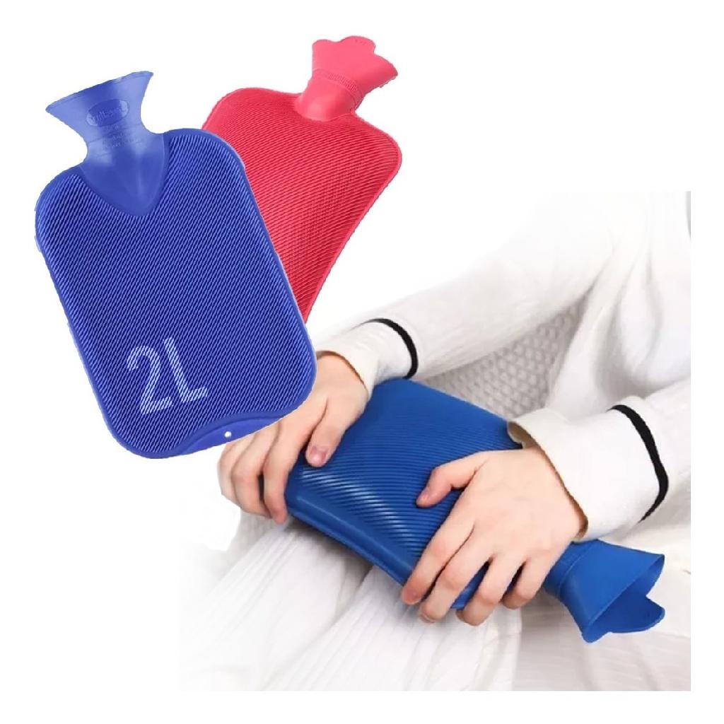 Bolsa Térmica Compressa de Água Quente e Fria Emborrachada Multiuso Alivia Dores Cólica Sinusite