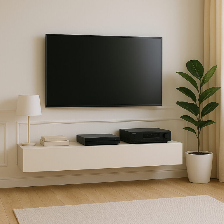 Rack Suspenso para Painel ou TV até 55 Polegadas 