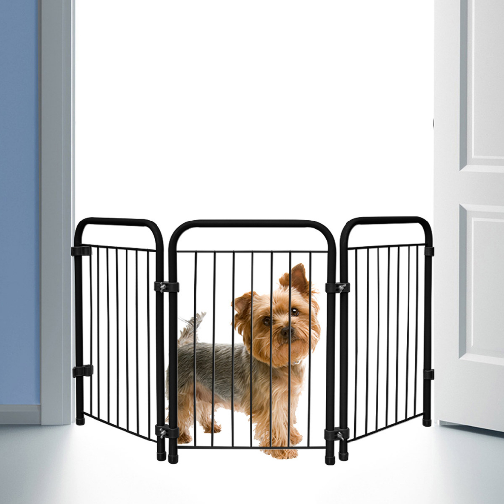 Cercado Pet Dobrável Portátil  Grade de Segurança para Cachorro