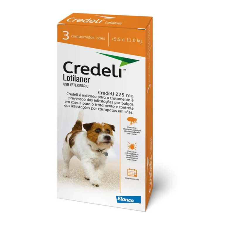 Credeli 5,5 A 11kg Caixa com 3 Comprimidos –