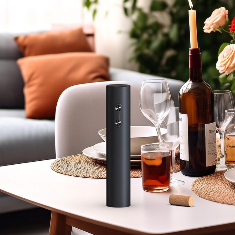 Saca Rolhas Abridor De Vinho Garrafa Automático E