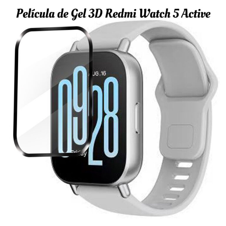 Película de Gel 3D Para Smartwatch Redmi Watch 5 