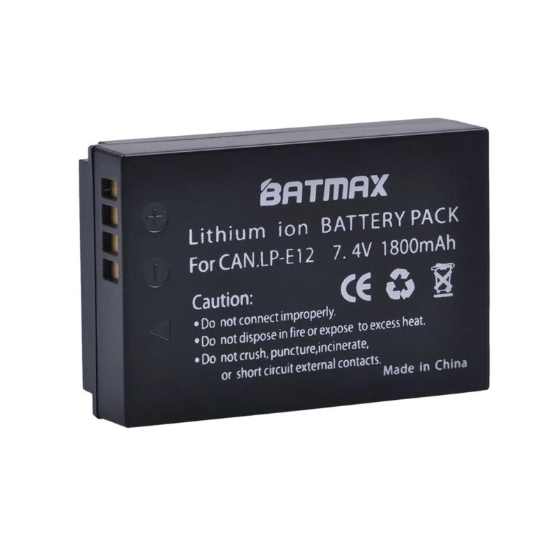Bateria Batmax LP-E12 Recarregável Para Canon