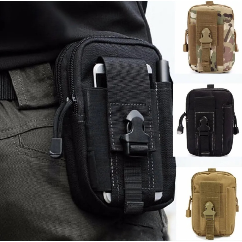 Bolsa Militar Pequena Tática Multiuso Utilitária (9366)
