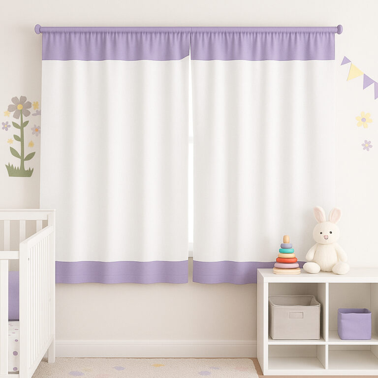Cortina para quarto infantil/bebê varias cores