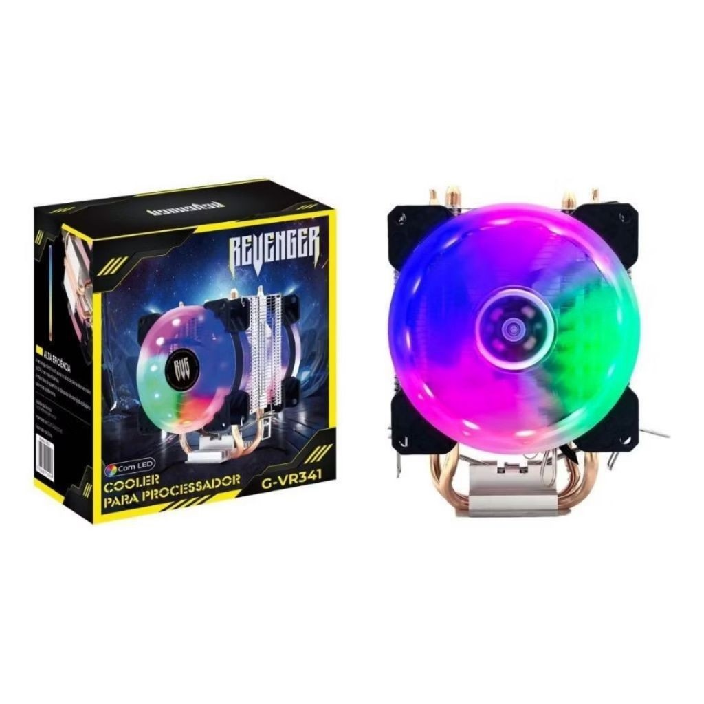 Cooler para Processador RGB – Revenger (G-VR341)