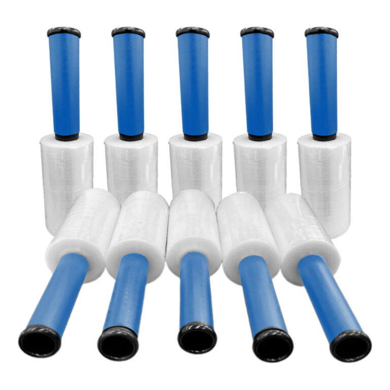 10 Rolos de filme stretch plastico com aplicador 1