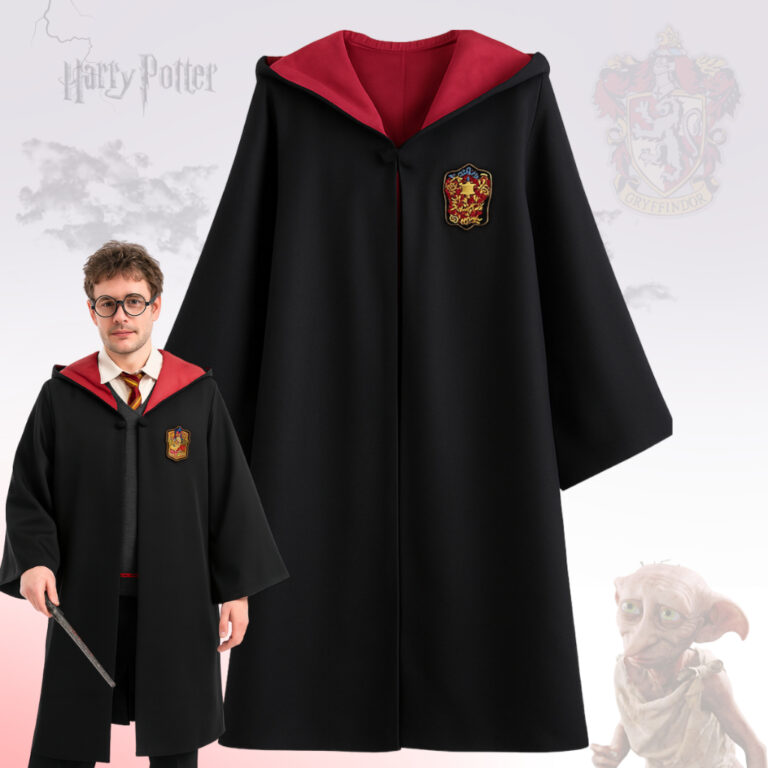 Fantasia Capa Harry Potter Adulto Unissex Hogwarts