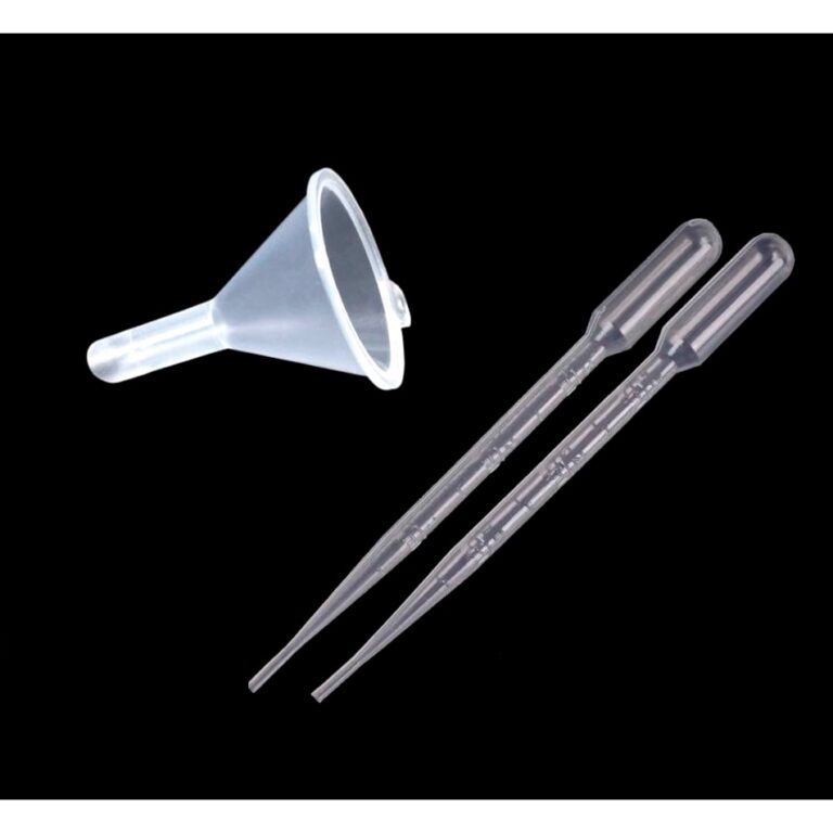 Pipeta 3ml ou Mini Funil de Plástico Transparente