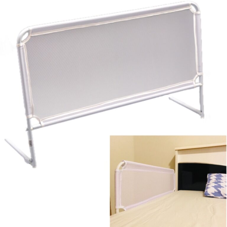 Grade de Cama com Tela de Segurança para Bebês, 