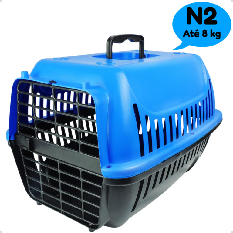 Caixa De Transporte Pet Para Cães Gatos Coelhos N