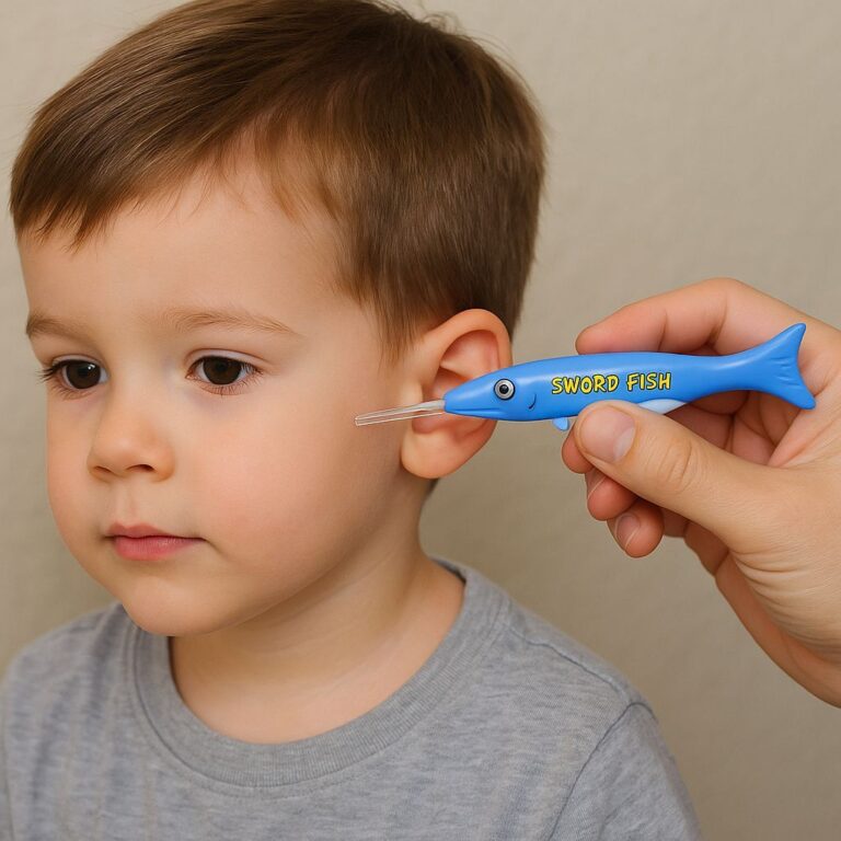 Removedor Cera Ouvido Com Luz Led Limpeza Segura H