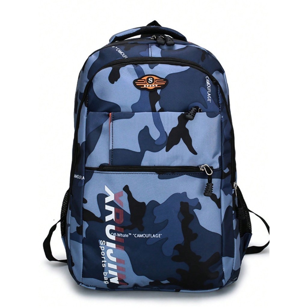 Mochila Escolar Reforçada Nylon Impermeável Viagem Esportiva