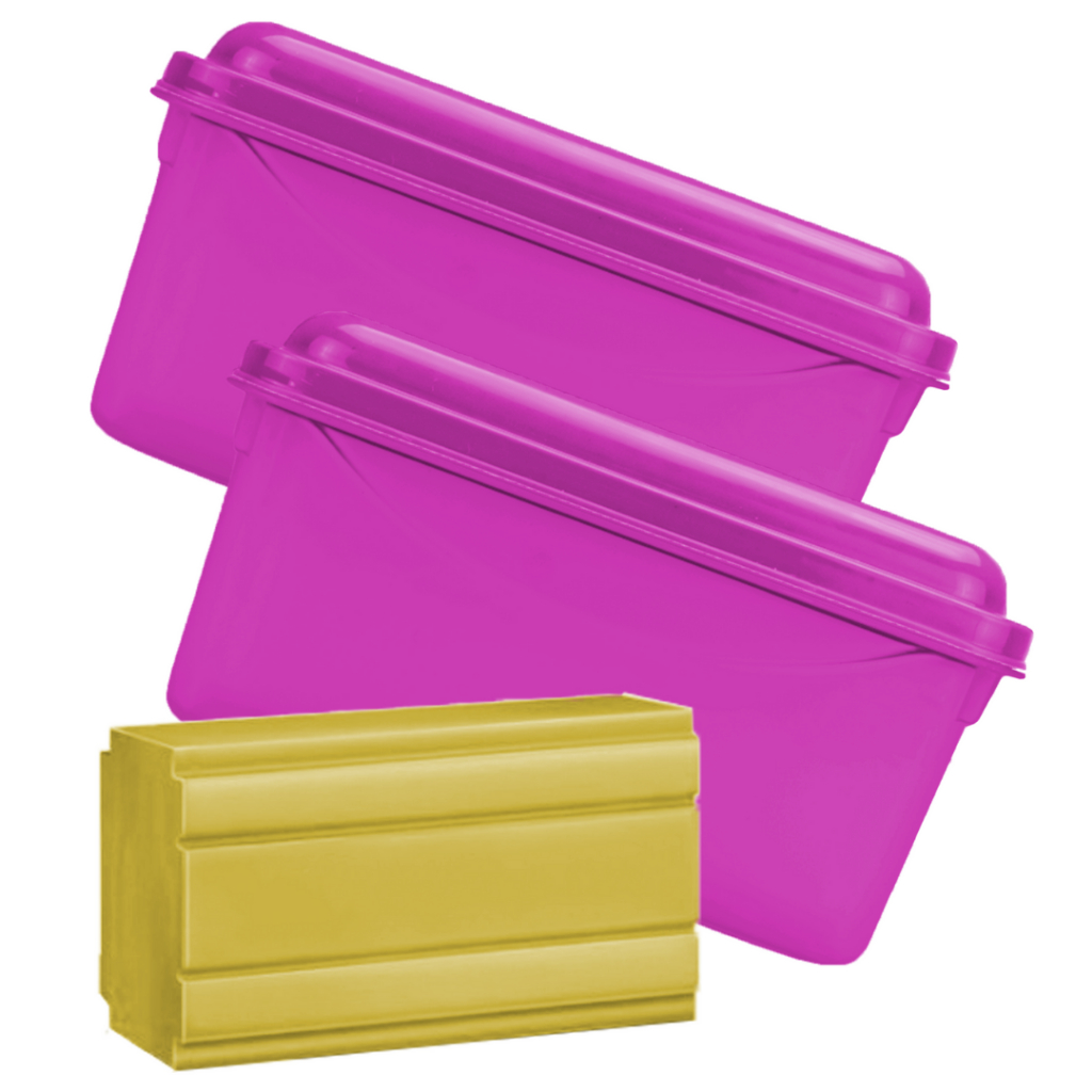 Kit 10 Forma De Sabão Plástico Sabonete Em Barra Sabão Caseiro Direto Da Fabrica 250 Ml Eco