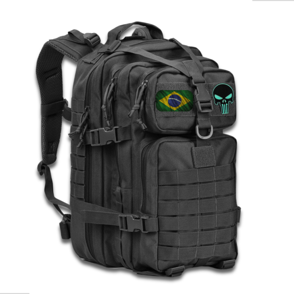 Mochila Tática 50 Litros Reforçada Impermeável Masculina Grande Camping