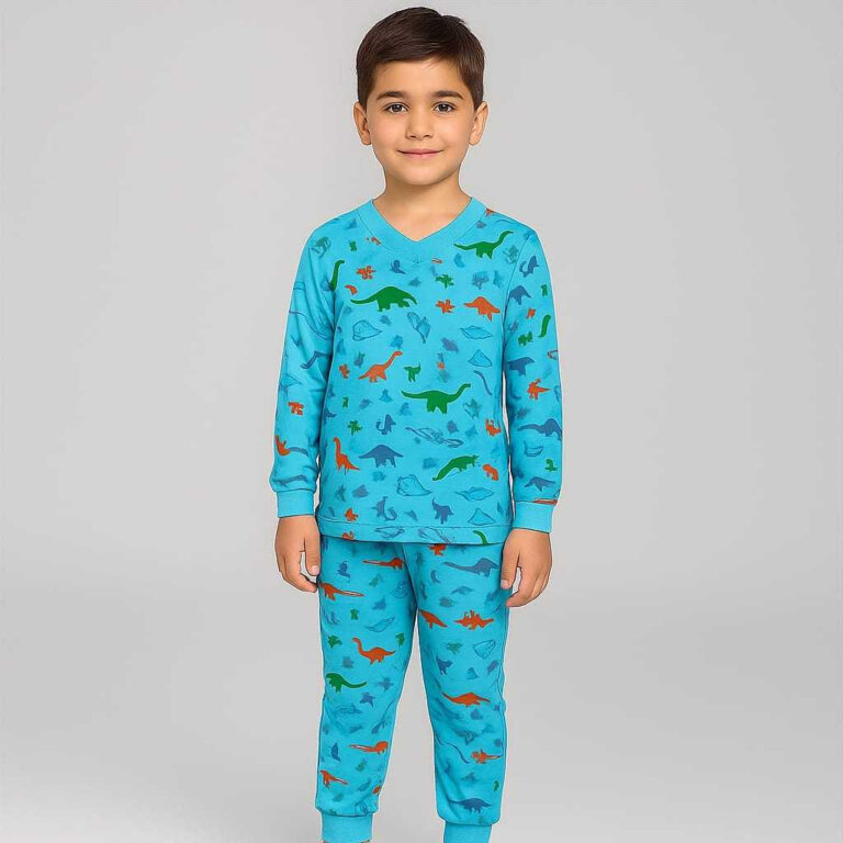 Pijama Manga Longa e Calça Malha Menino Dia Frio