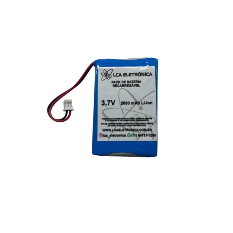 PACK 3,7 V 2600 MAH LI-ION COM CONECTOR