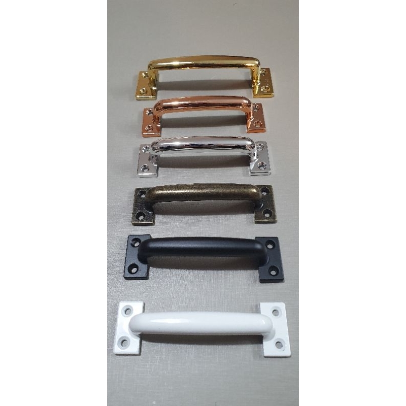 2 Peças Puxador Modelo Alça reforçado de Ferro 10 cm