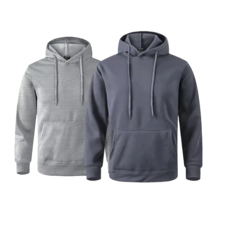 Kit 2 Moletom Canguru Sem Estampa Blusa De Frio Co