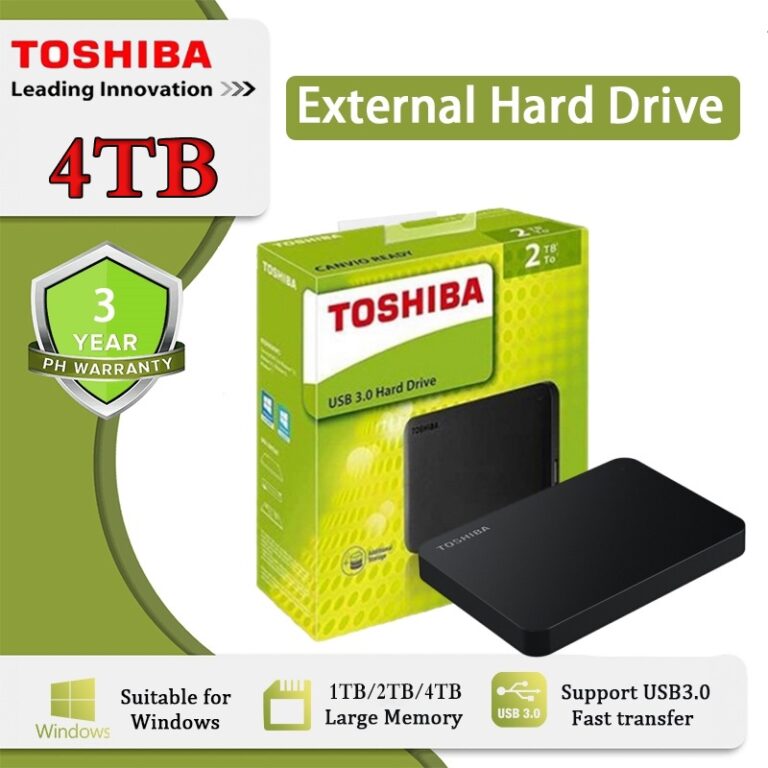Disco Rígido Externo HD 4TB SSD 2TB 1TB USB 3.1 T