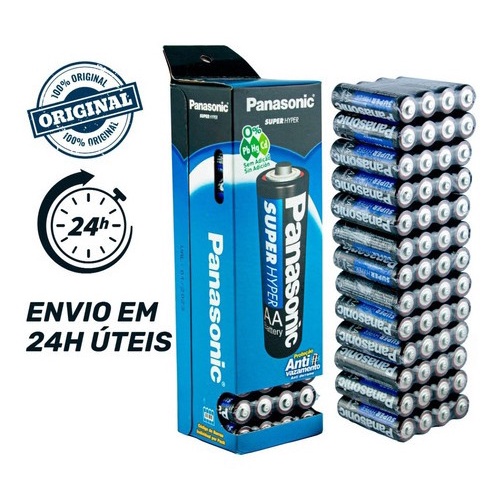 Pilha AA Panasonic Super Hyper UM-3SH Cilíndrica 