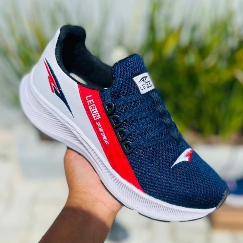 TENIS REF01 LERUM CONFORTÁVEL  MASCULINO LEVE CON