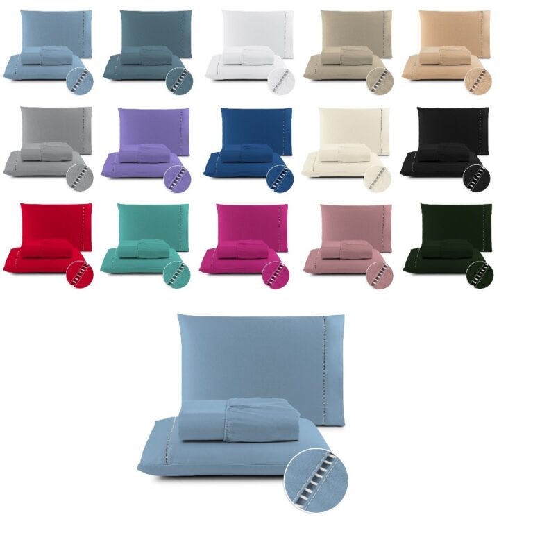 Kit Lencol Extra Macio 400 Fios Micropercal Com Po