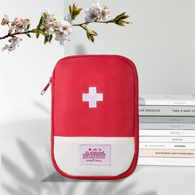 Kit Médica De Primeiros Socorros Portátil Viagem