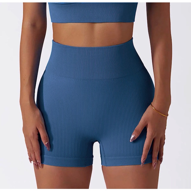 Short Fitness Academia Canelado Cintura Alta Levan