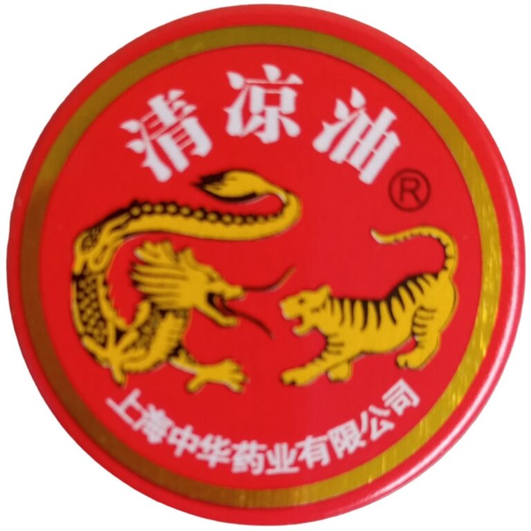 Pomada Chinesa Tiger Dragão Balm ação Rápida e