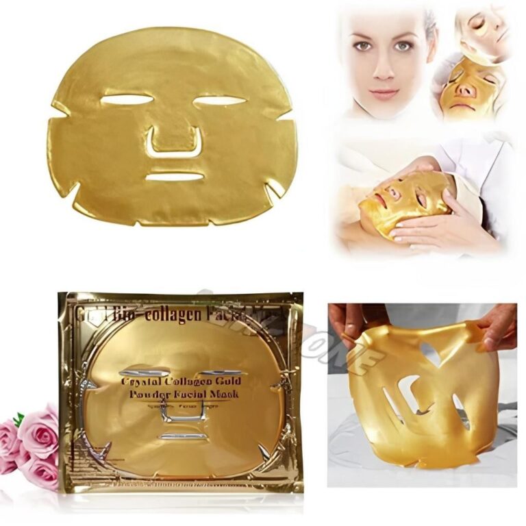 Máscara Gold Facial com Colágeno Skincare Hidrat