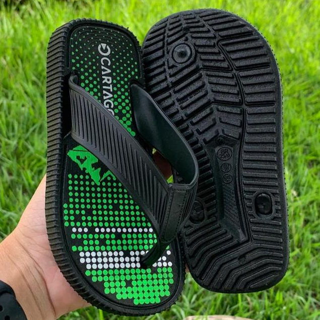 Chinelo de Dedo Infantil Masculino Casual Confort�